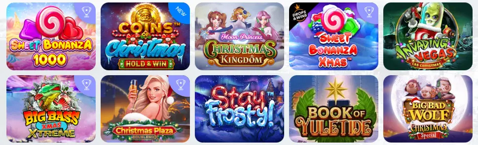 Todos los juegos de Casinia Casino