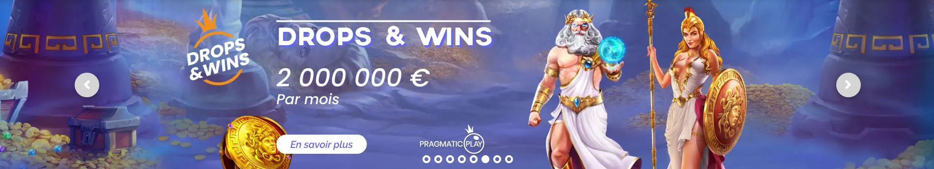 Drop and Wins CASINIA CASINO 