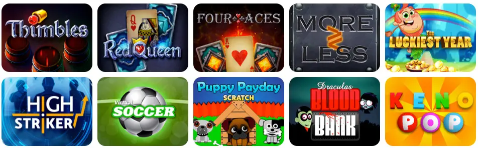 Juegos en línea CASINIA CASINO