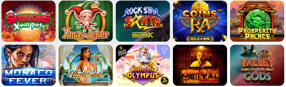 CASINIA CASINO Tragamonedas clásicas