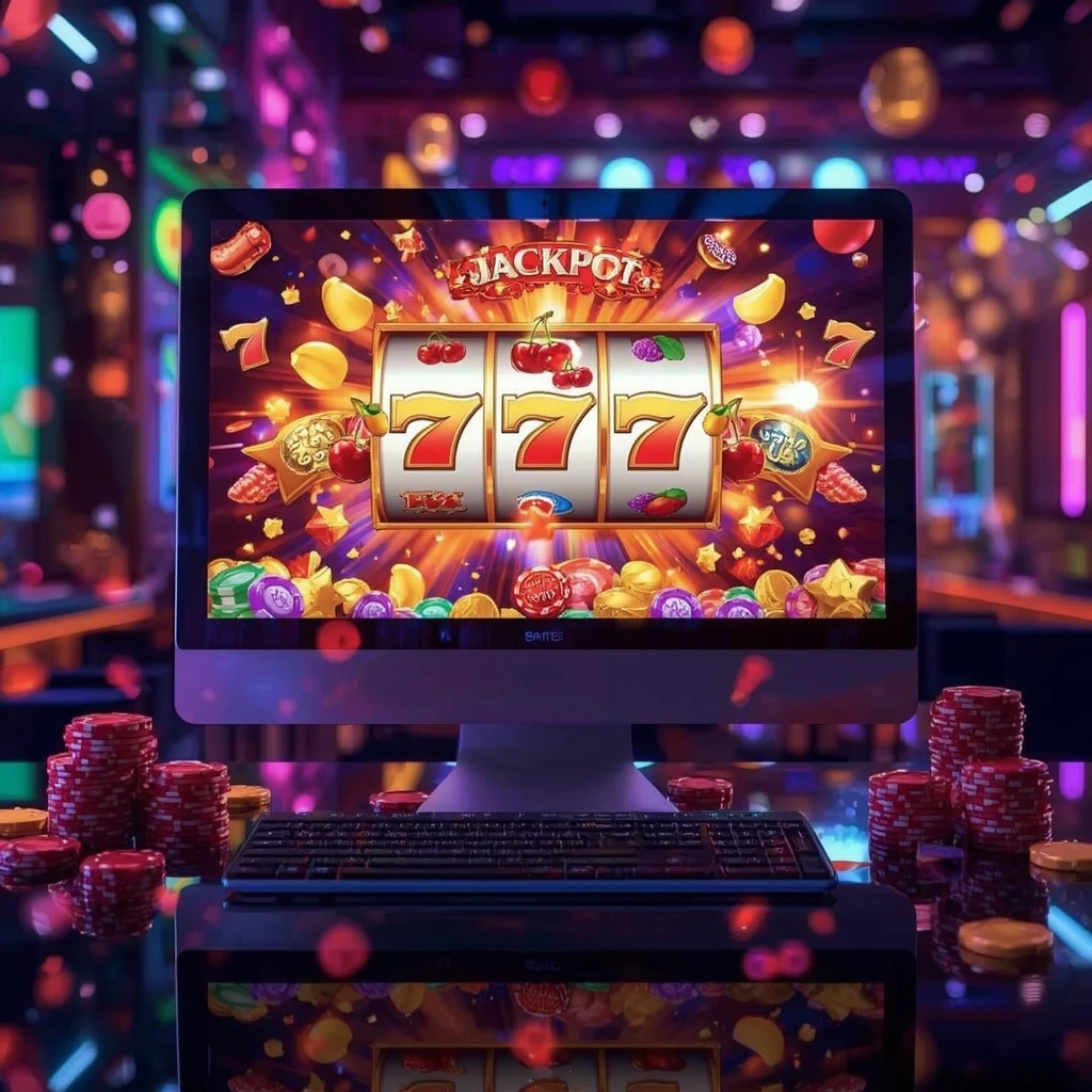 tragamonedas en el monitor CASINIA CASINO