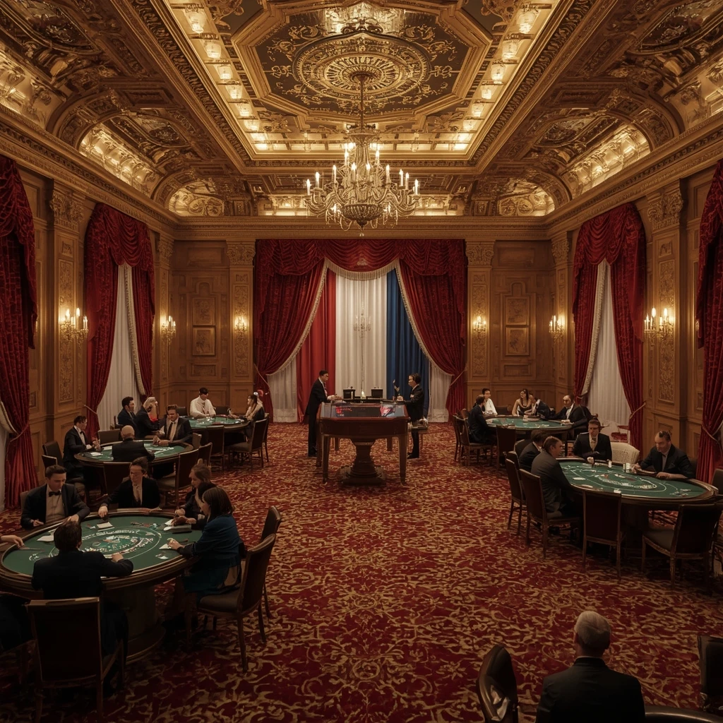 El casino y la bandera de Chile CASINIA CASINO